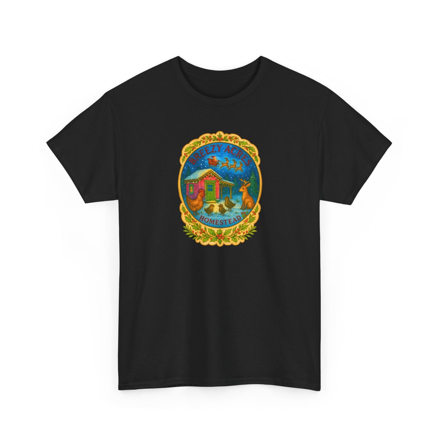 Breezy Acres Homestead Wisconsin - Holiday Tee
