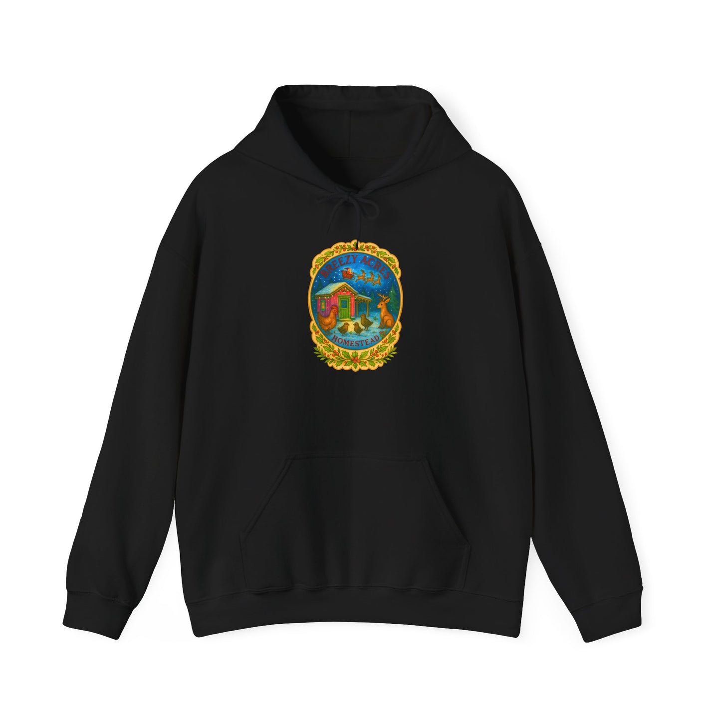 Breezy Acres Homestead Wisconsin - Holiday Hoodie