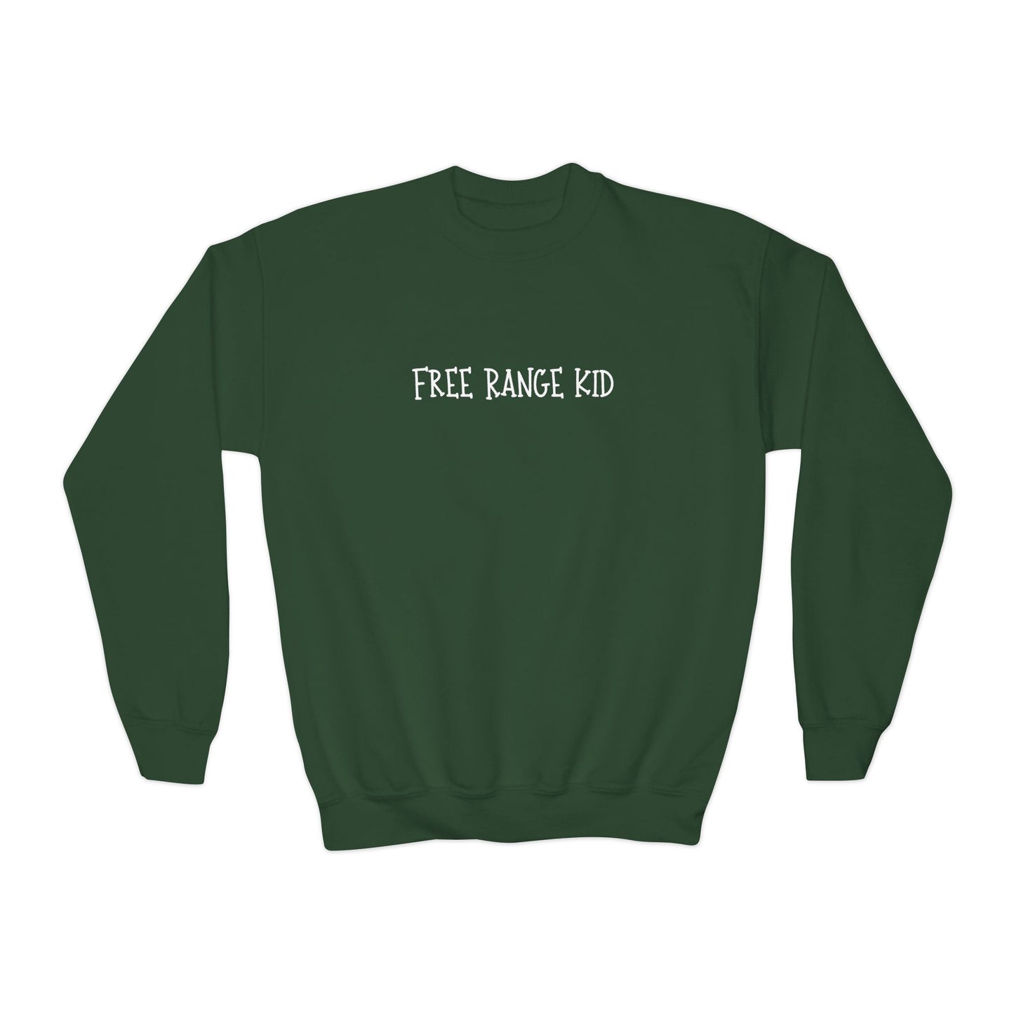 Youth Sweatshirt- Free Range Kid