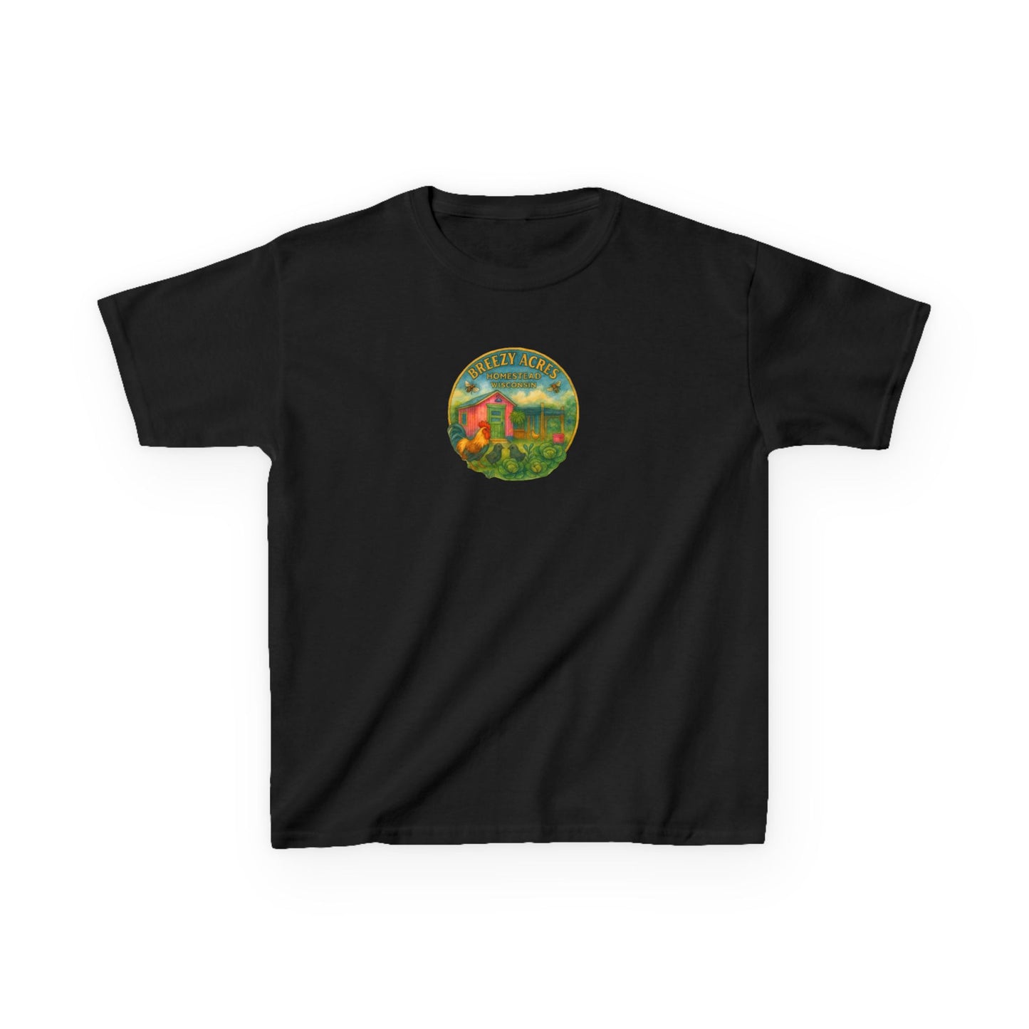 Breezy Acres Homestead Wisconsin - Youth Tee