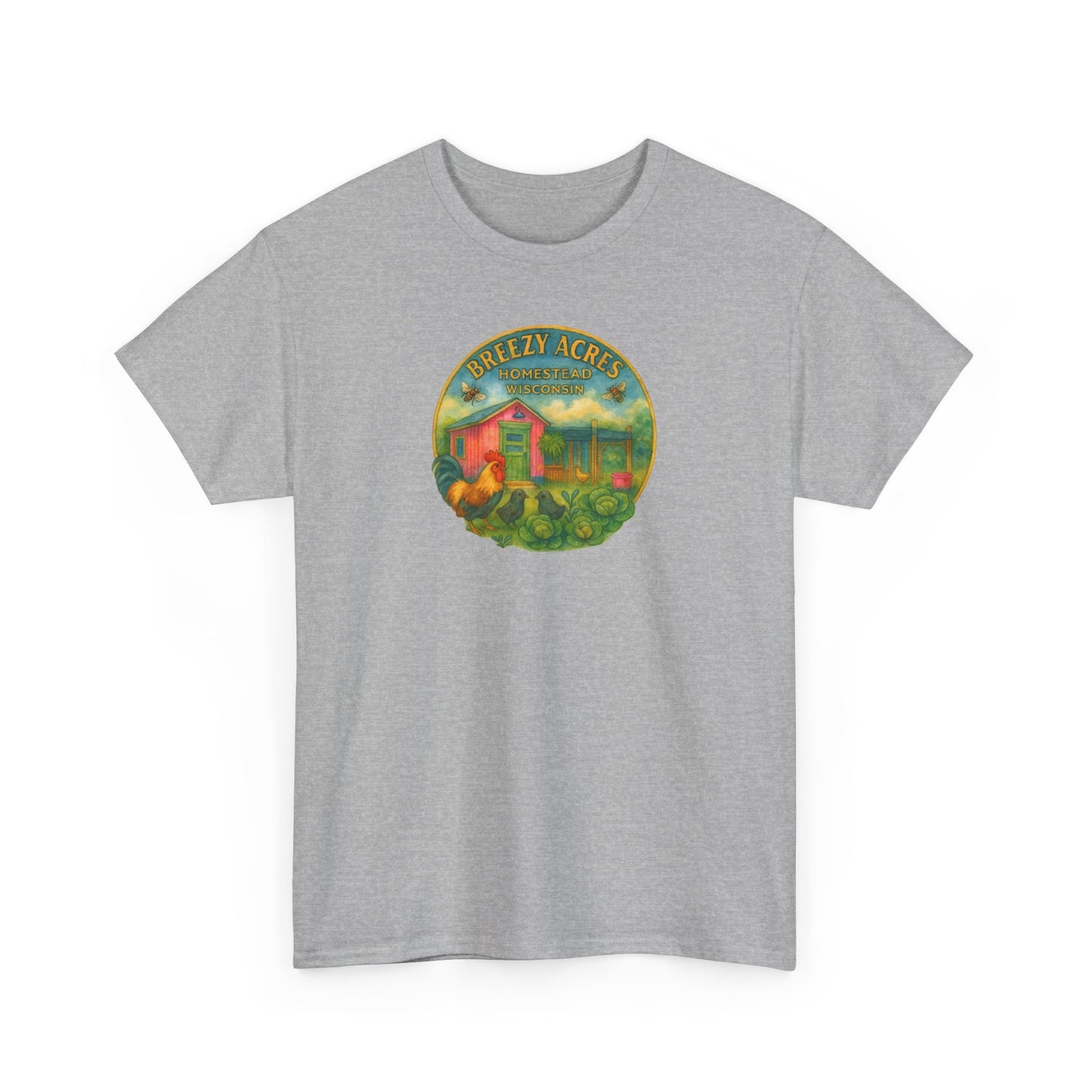 Breezy Acres Homestead Wisconsin Tee