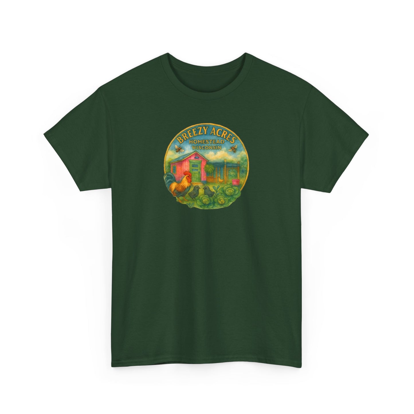Breezy Acres Homestead Wisconsin Tee