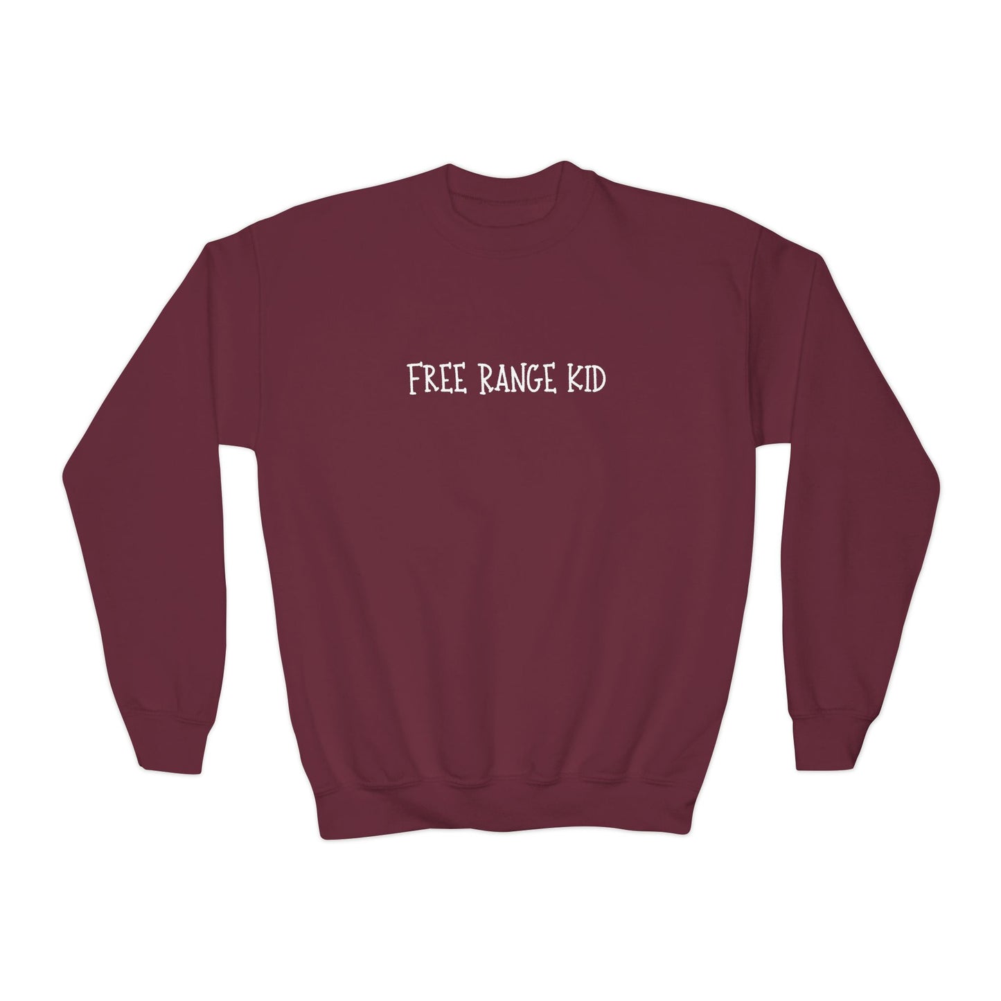 Youth Sweatshirt- Free Range Kid