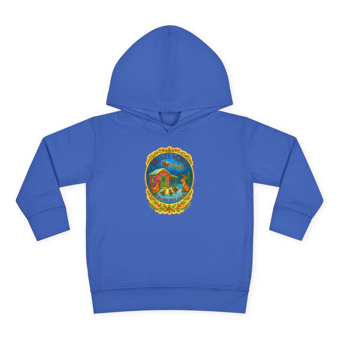 Breezy Acres Homestead Wisconsin - Holiday Toddler Hoodie