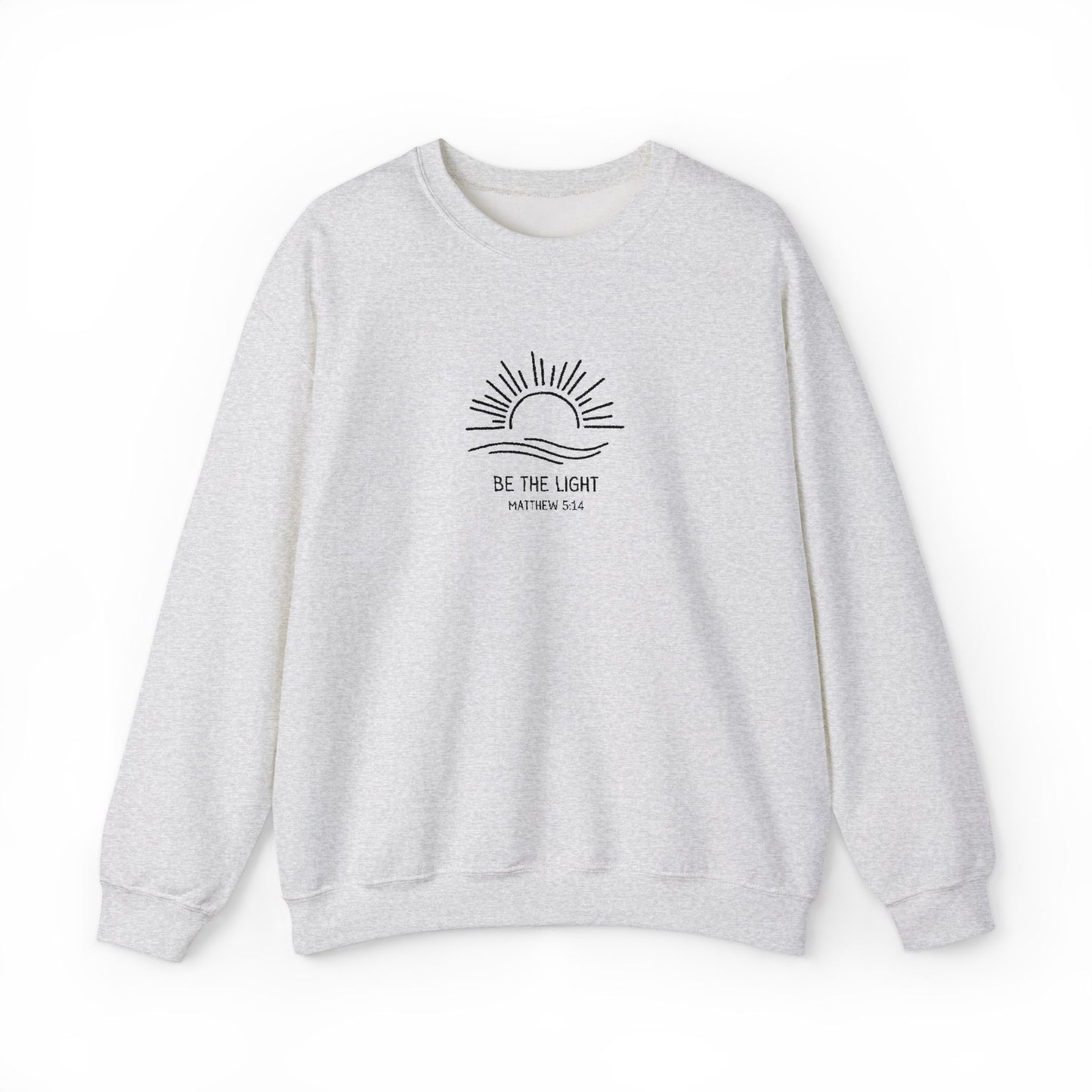 Be The Light Embroidered Sweater