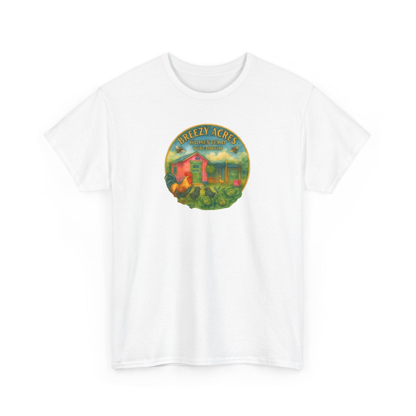 Breezy Acres Homestead Wisconsin Tee