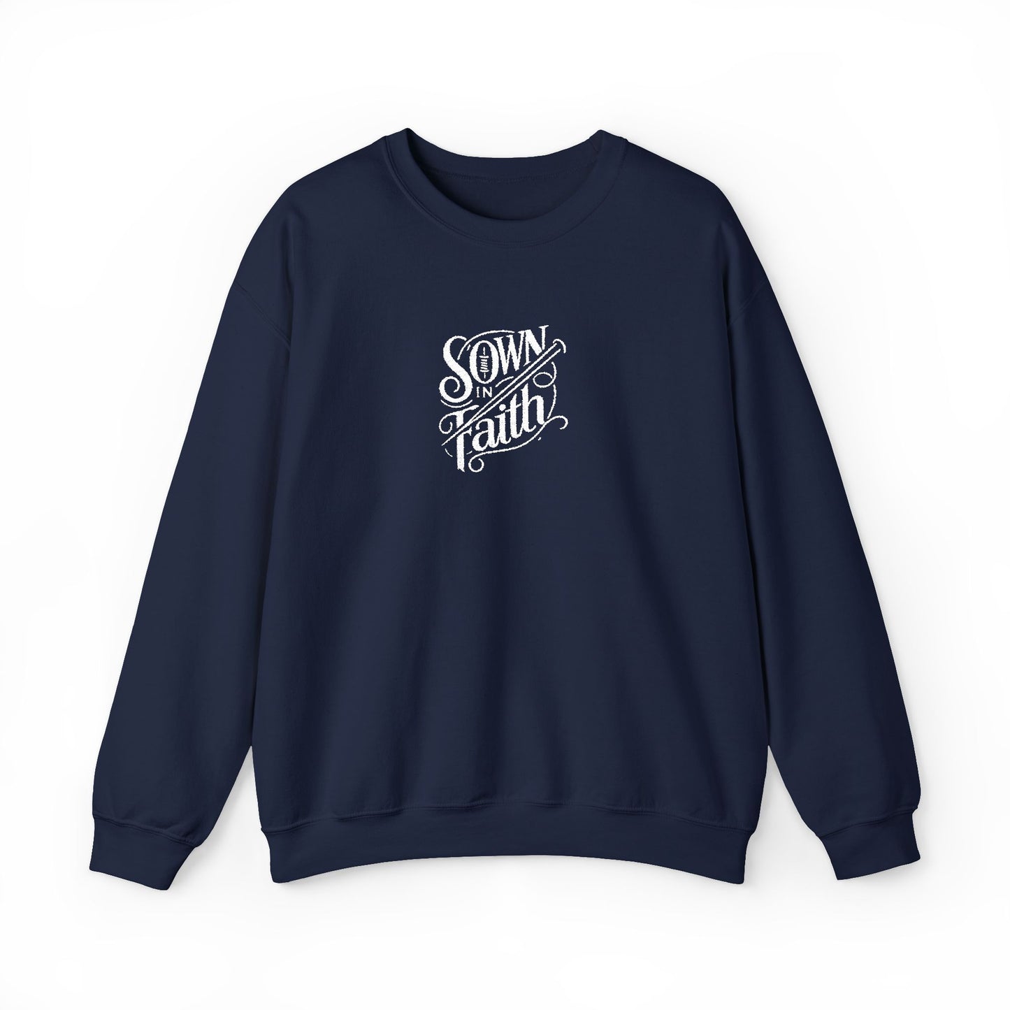 Sown in Faith Embroidered Sweater