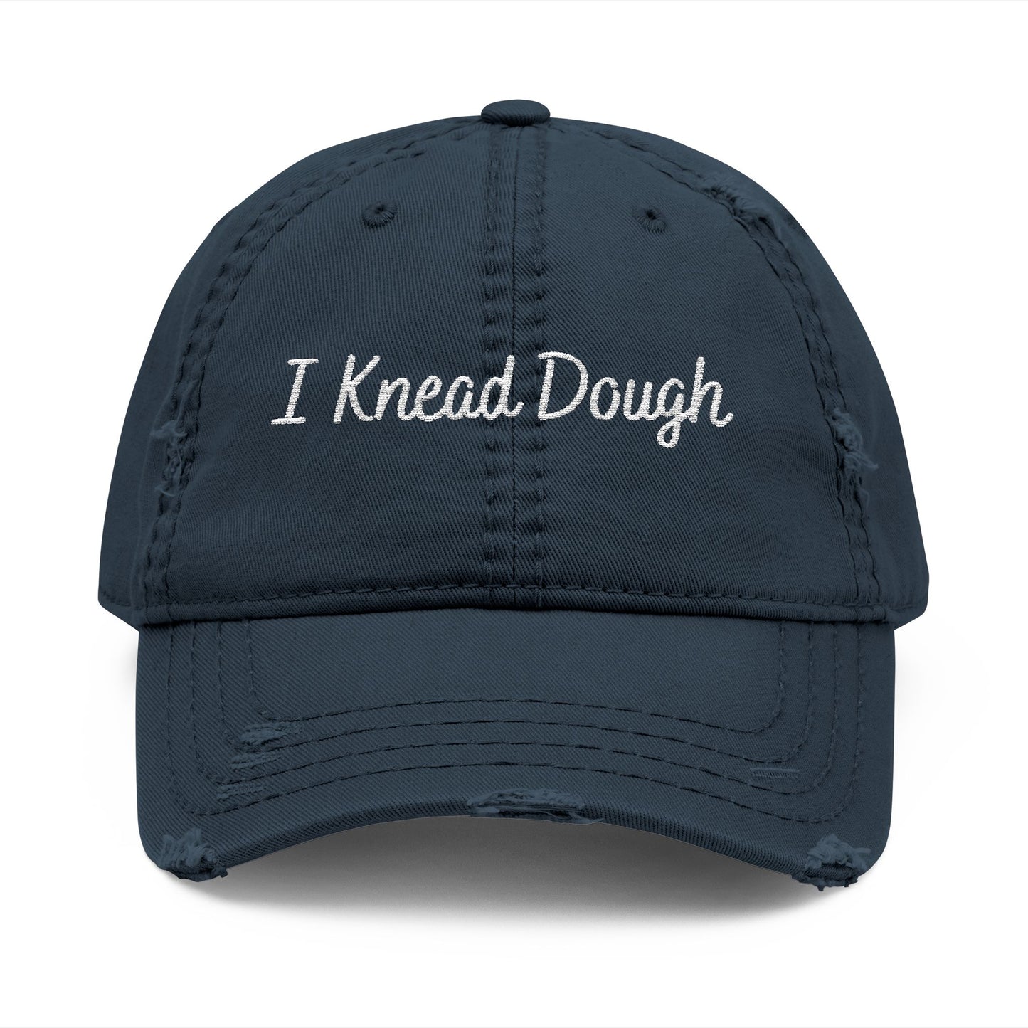 I Knead Dough - Distressed Embroidered Cap