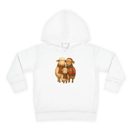 Sheep Family Christmas - Toddler Hoodie