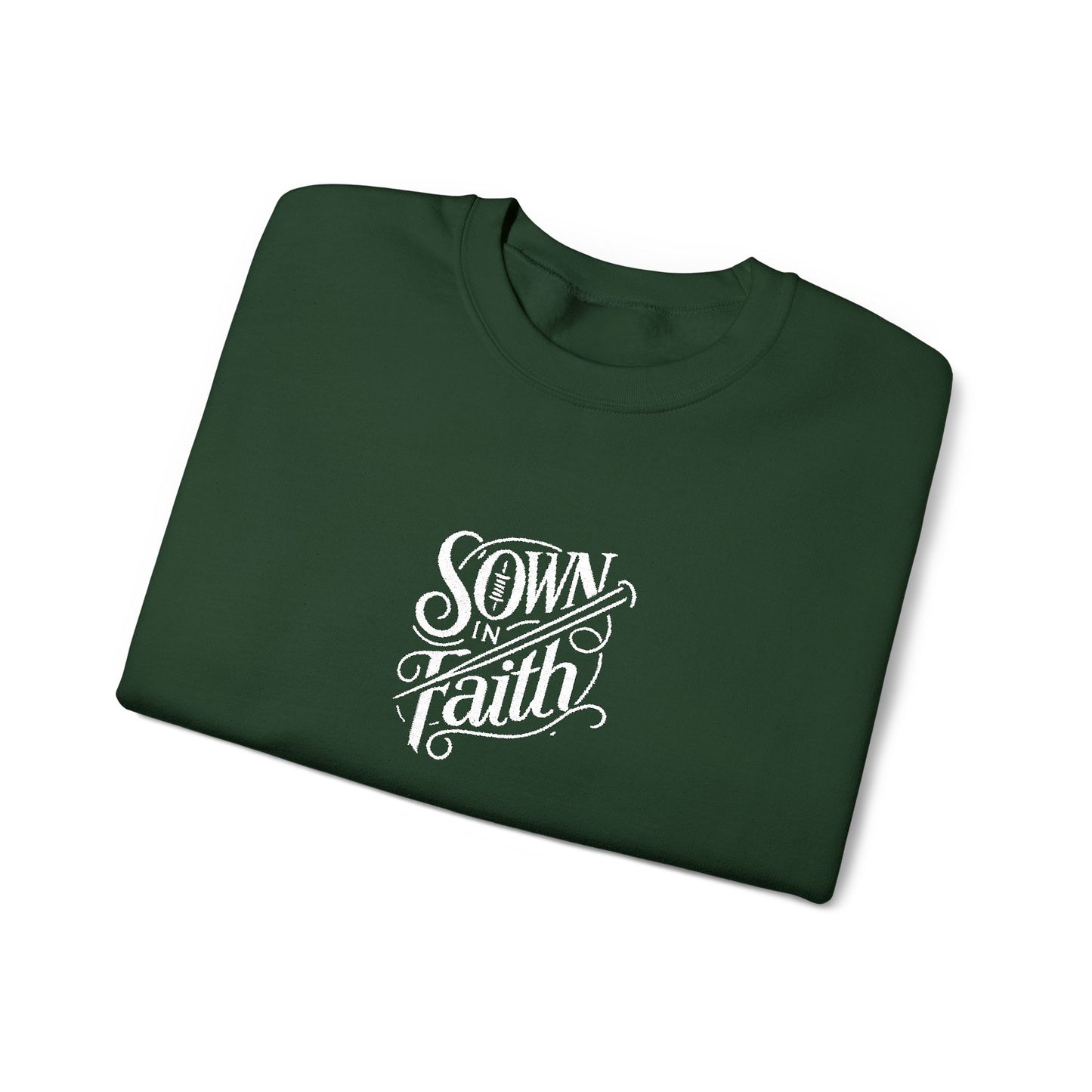 Sown in Faith Embroidered Sweater