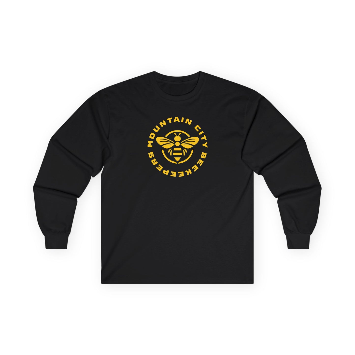Mountain City Beekeepers Bee Logo Long Sleeve Tee