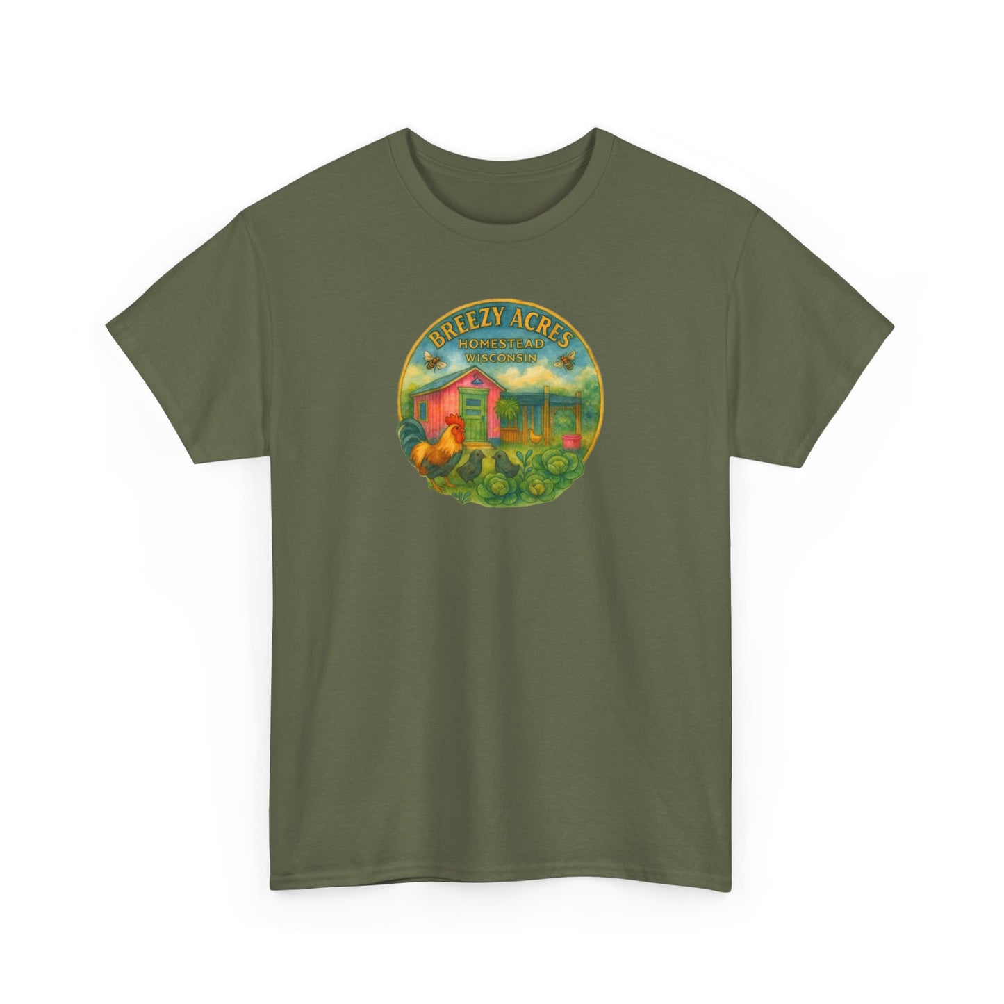 Breezy Acres Homestead Wisconsin Tee