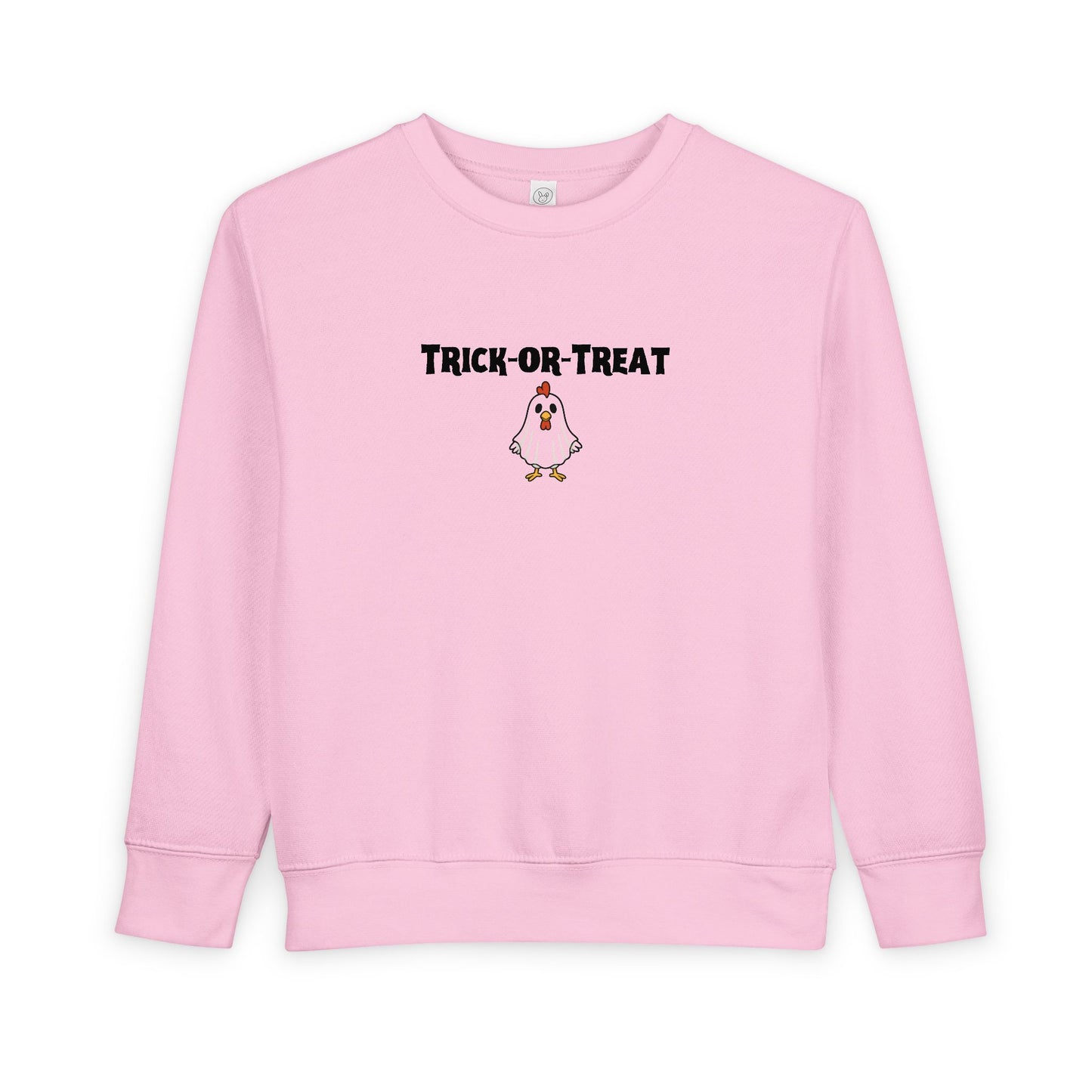 Toddler Sweater- Trick-or-Treat Chicken