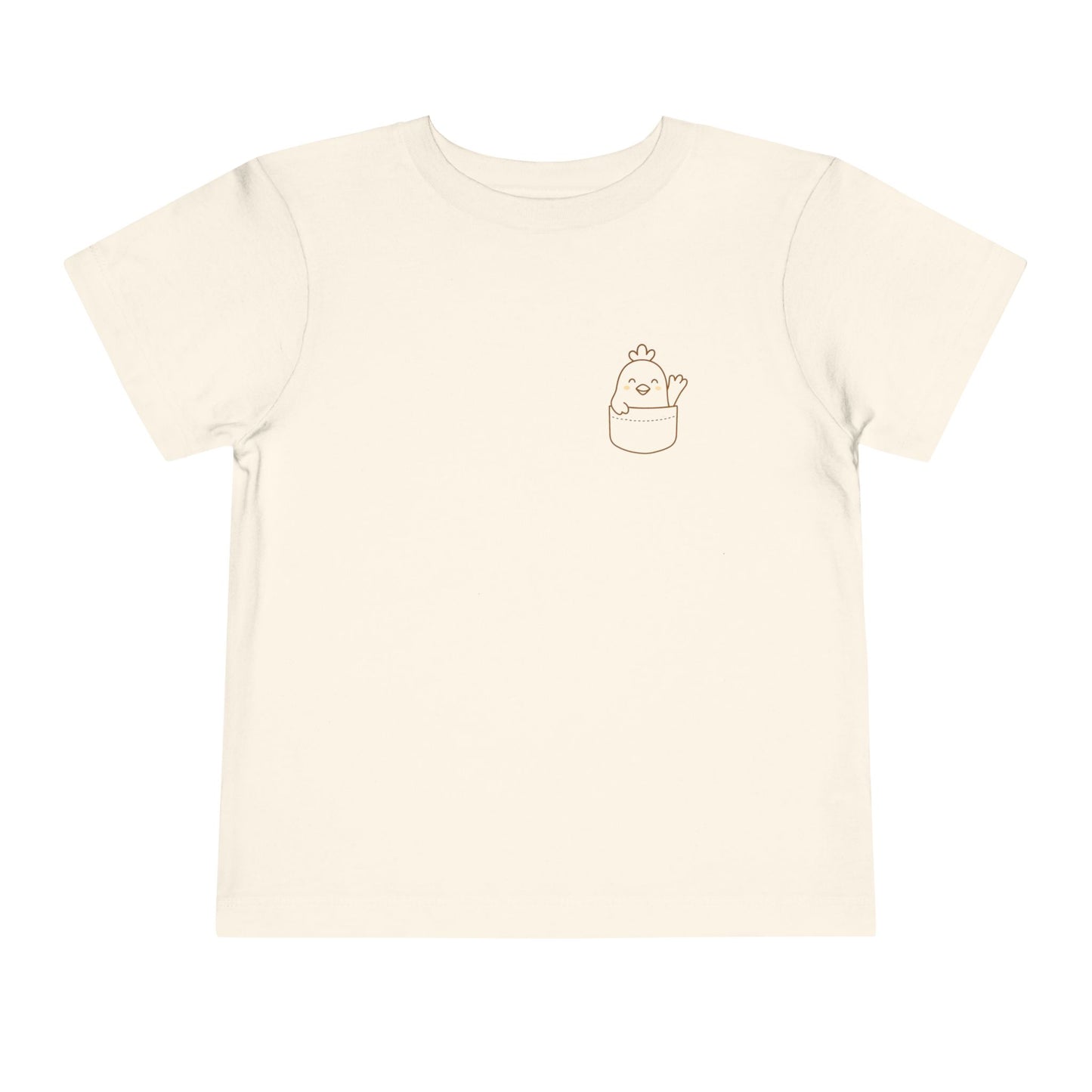 Toddler Tee - Pocket Farm Pals- Chicken