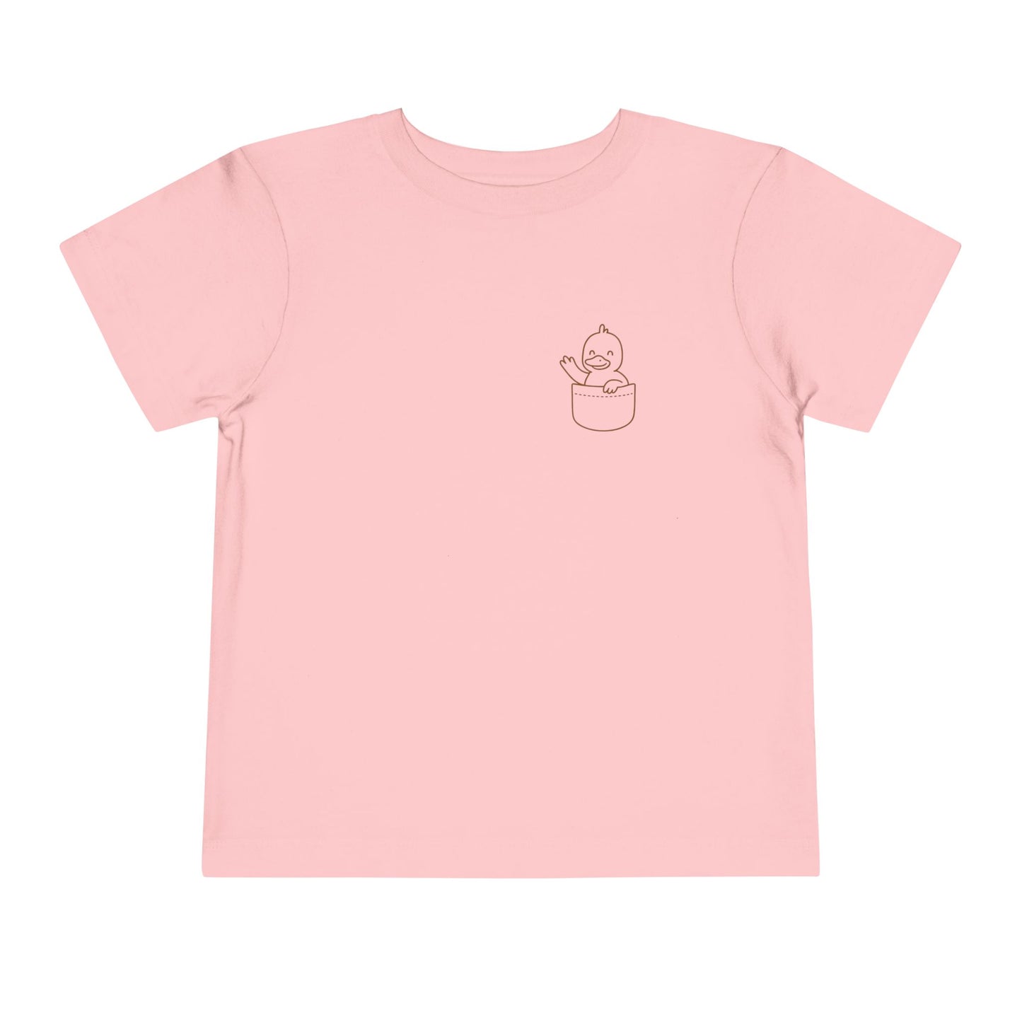Toddler Tee- Pocket Farm Pals- Ducky
