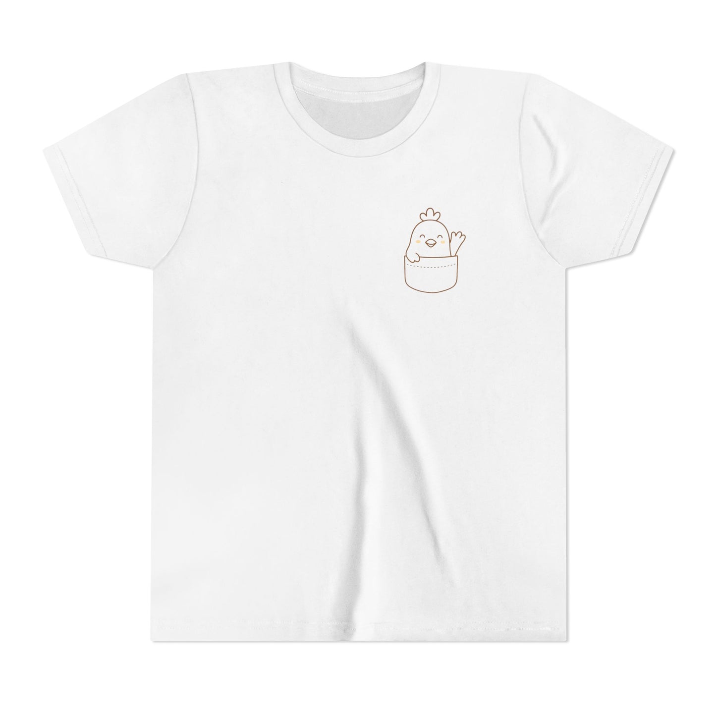 Youth Tee- Pocket Farm Pals- Chicken