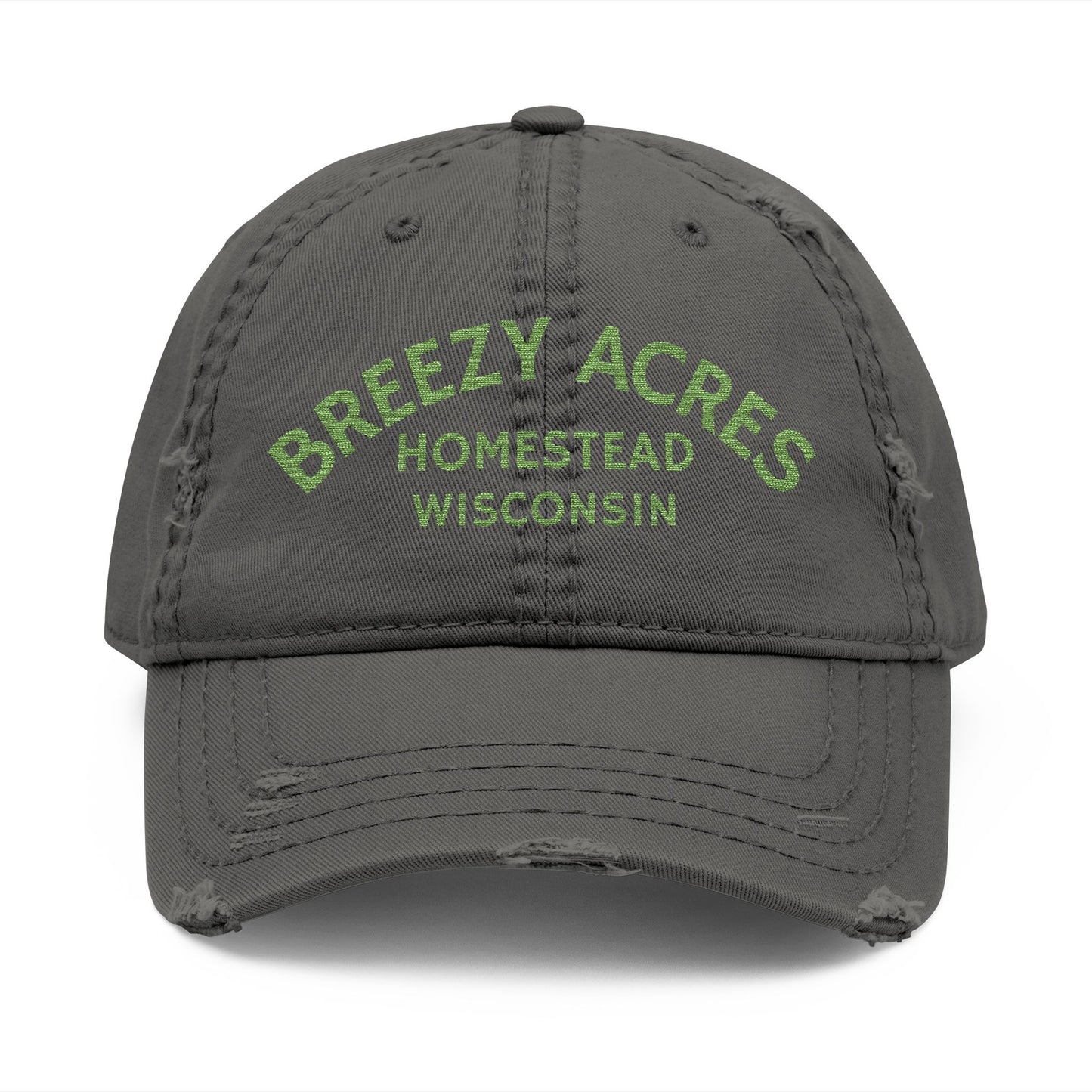 Breezy Acres Homestead Wisconsin in Embroidery