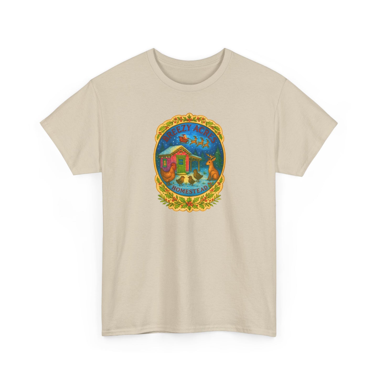 Breezy Acres Homestead Wisconsin - Holiday Tee