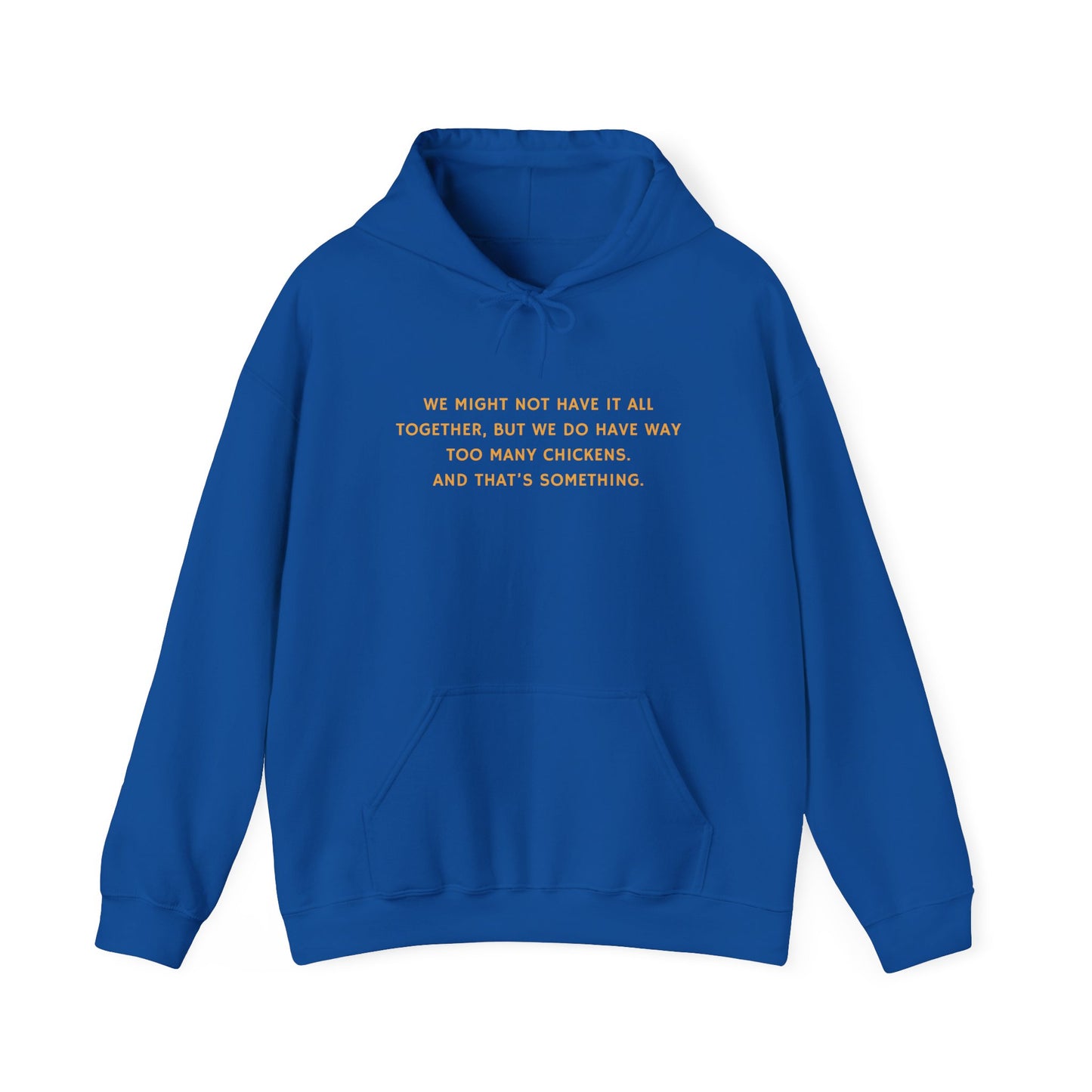 Breezy Acres Homestead Wisconsin - Quote, Holiday Hoodie