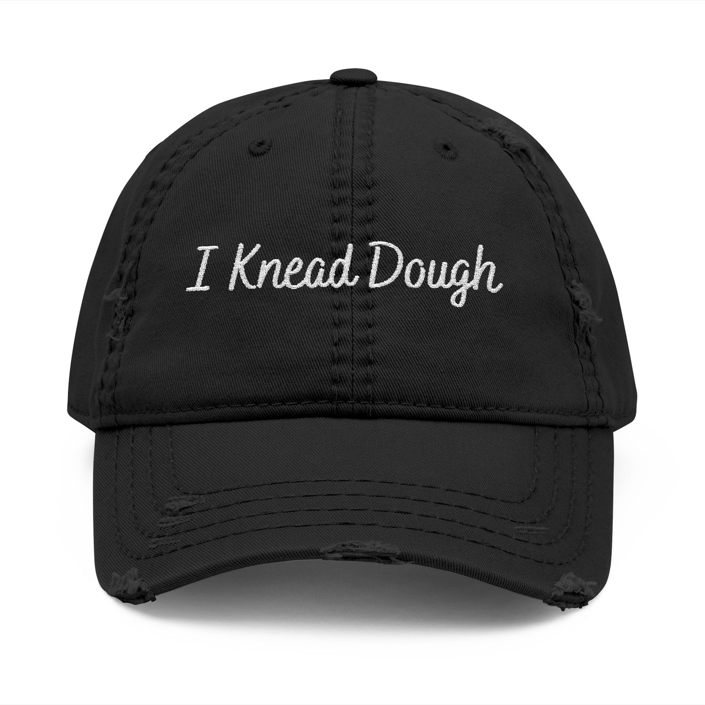 I Knead Dough - Distressed Embroidered Cap