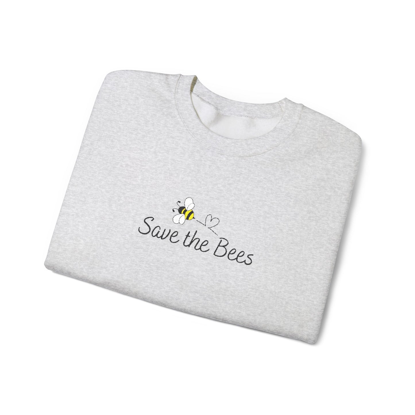 Save the Bees Please Embroidery Sweater