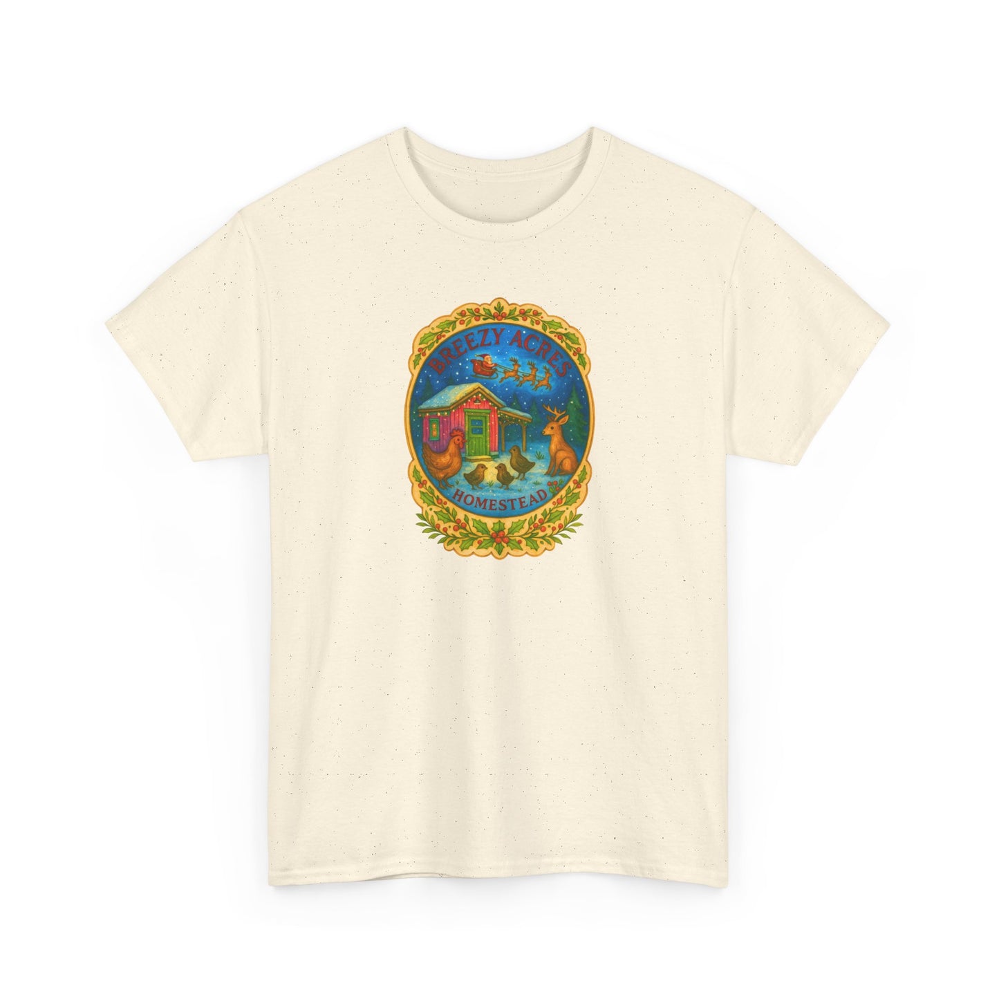 Breezy Acres Homestead Wisconsin - Holiday Tee