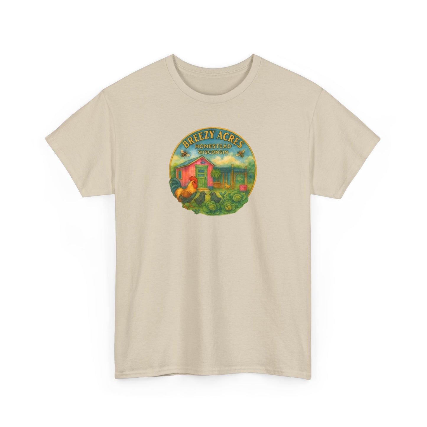 Breezy Acres Homestead Wisconsin Tee