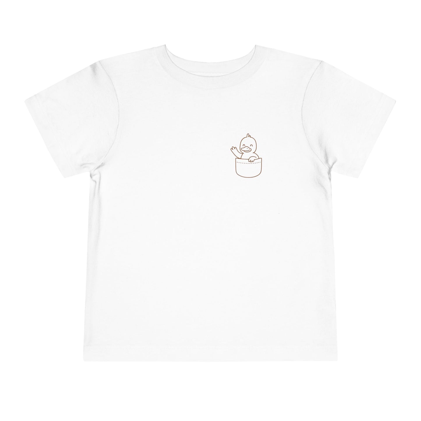 Toddler Tee- Pocket Farm Pals- Ducky