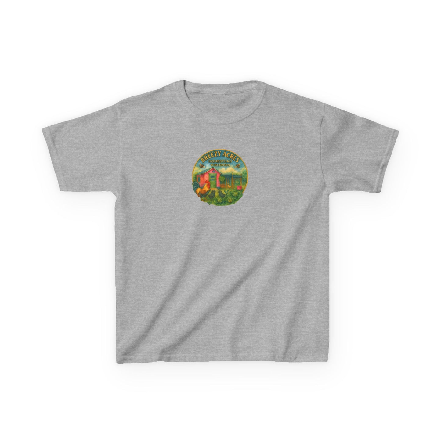 Breezy Acres Homestead Wisconsin - Youth Tee