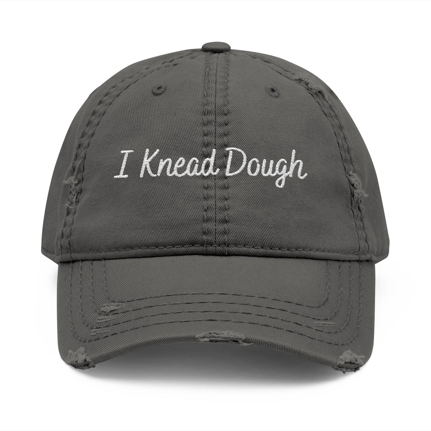 I Knead Dough - Distressed Embroidered Cap