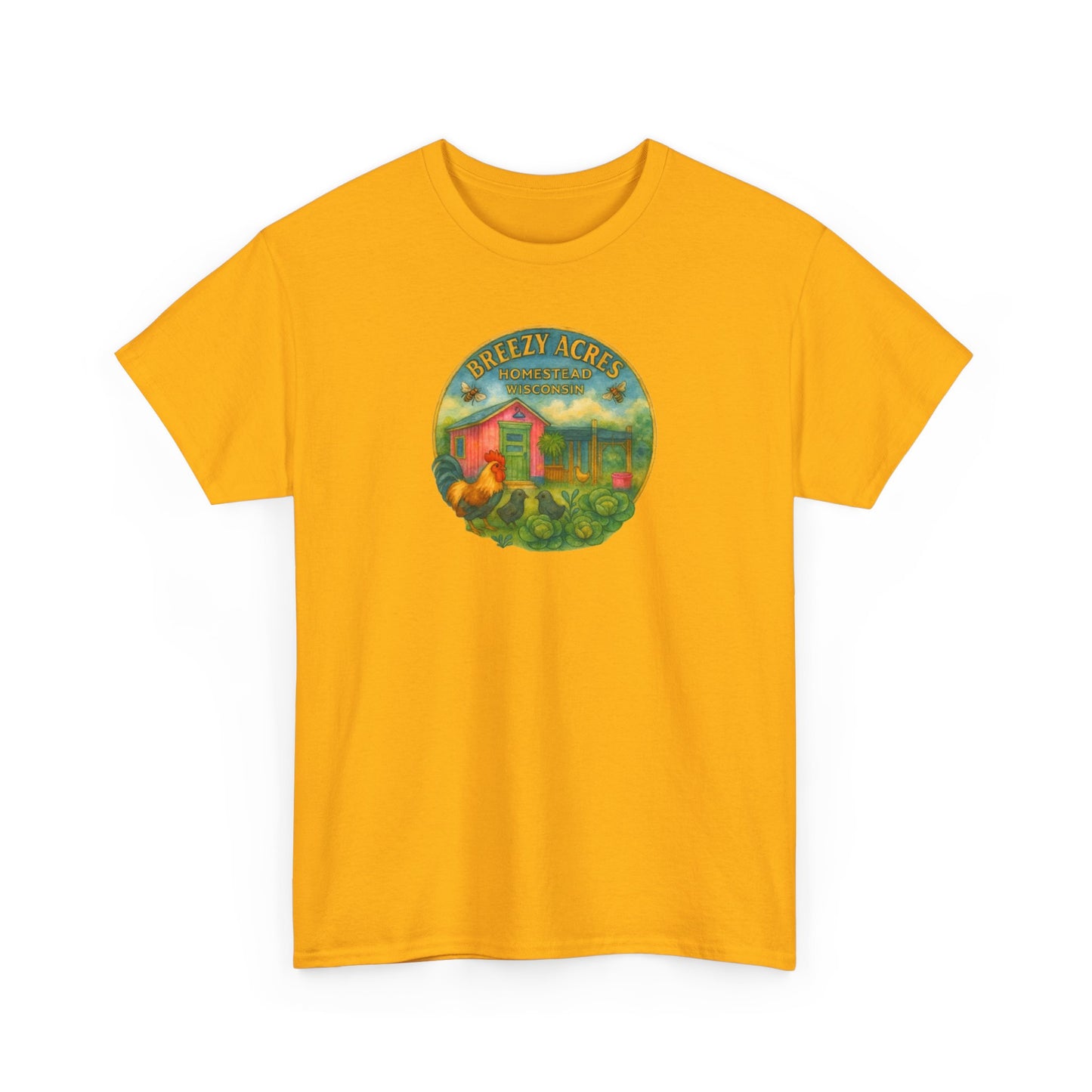 Breezy Acres Homestead Wisconsin Tee
