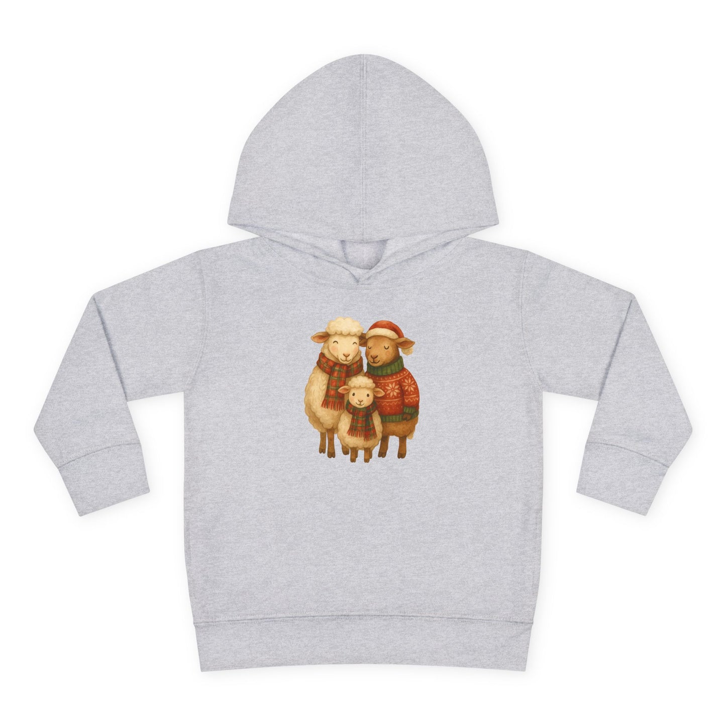 Sheep Family Christmas - Toddler Hoodie