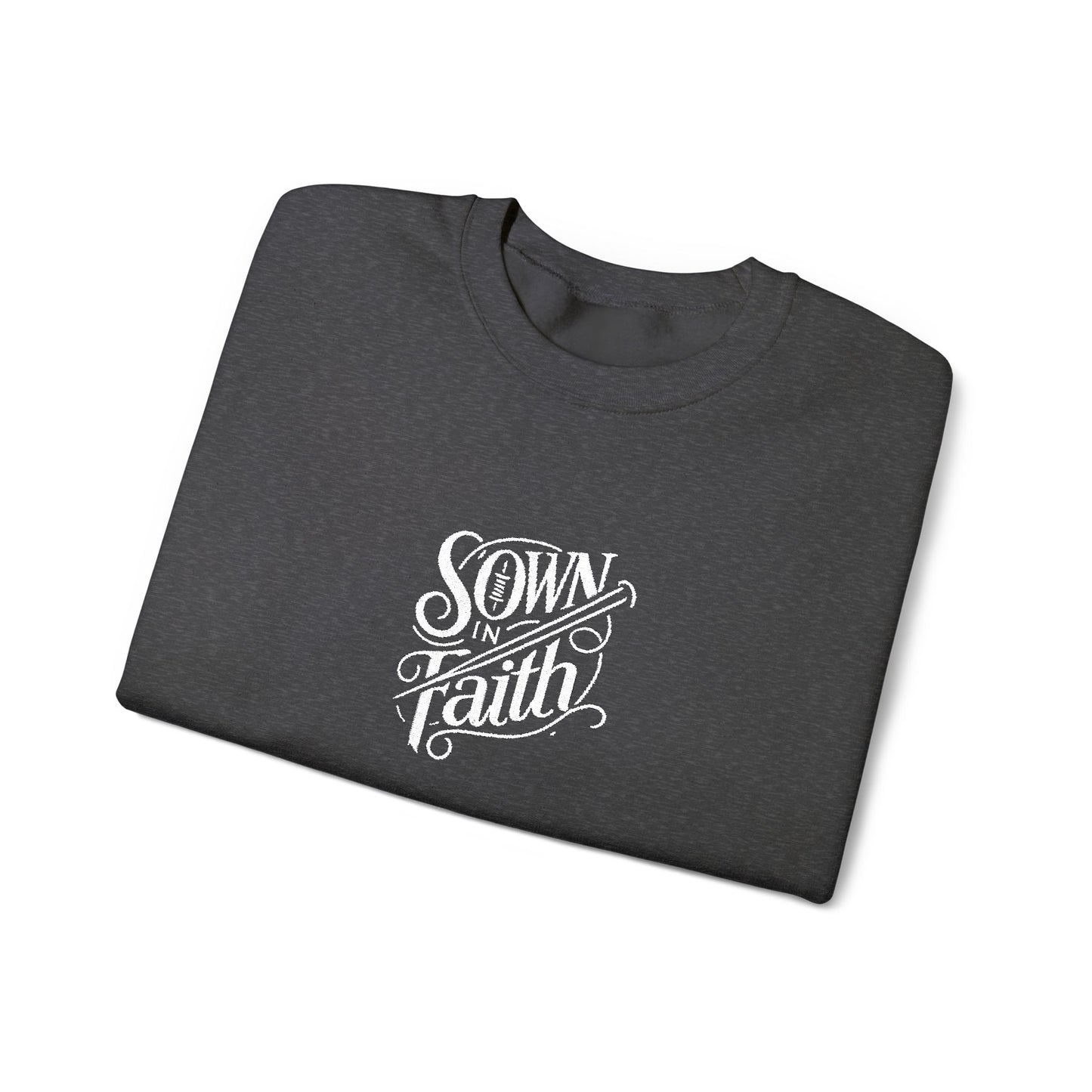 Sown in Faith Embroidered Sweater