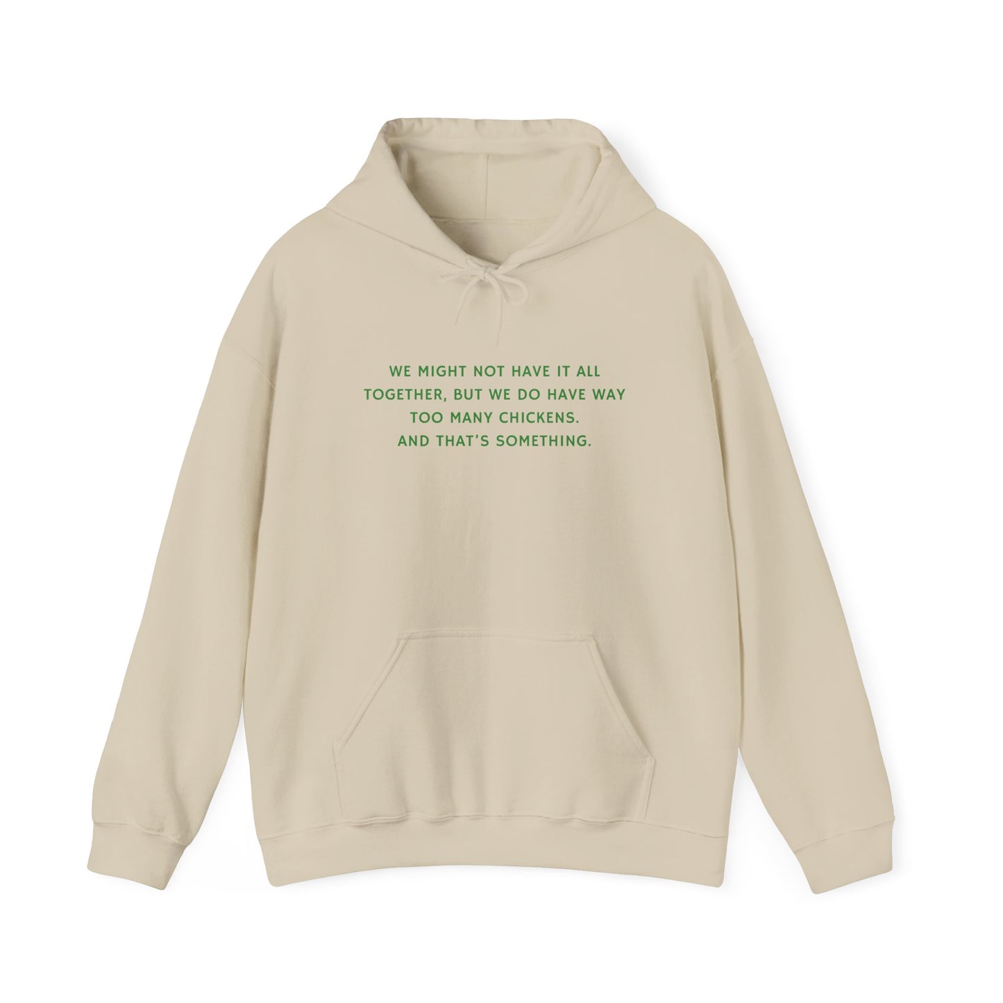 Breezy Acres Homestead Wisconsin - Quote, Holiday Hoodie