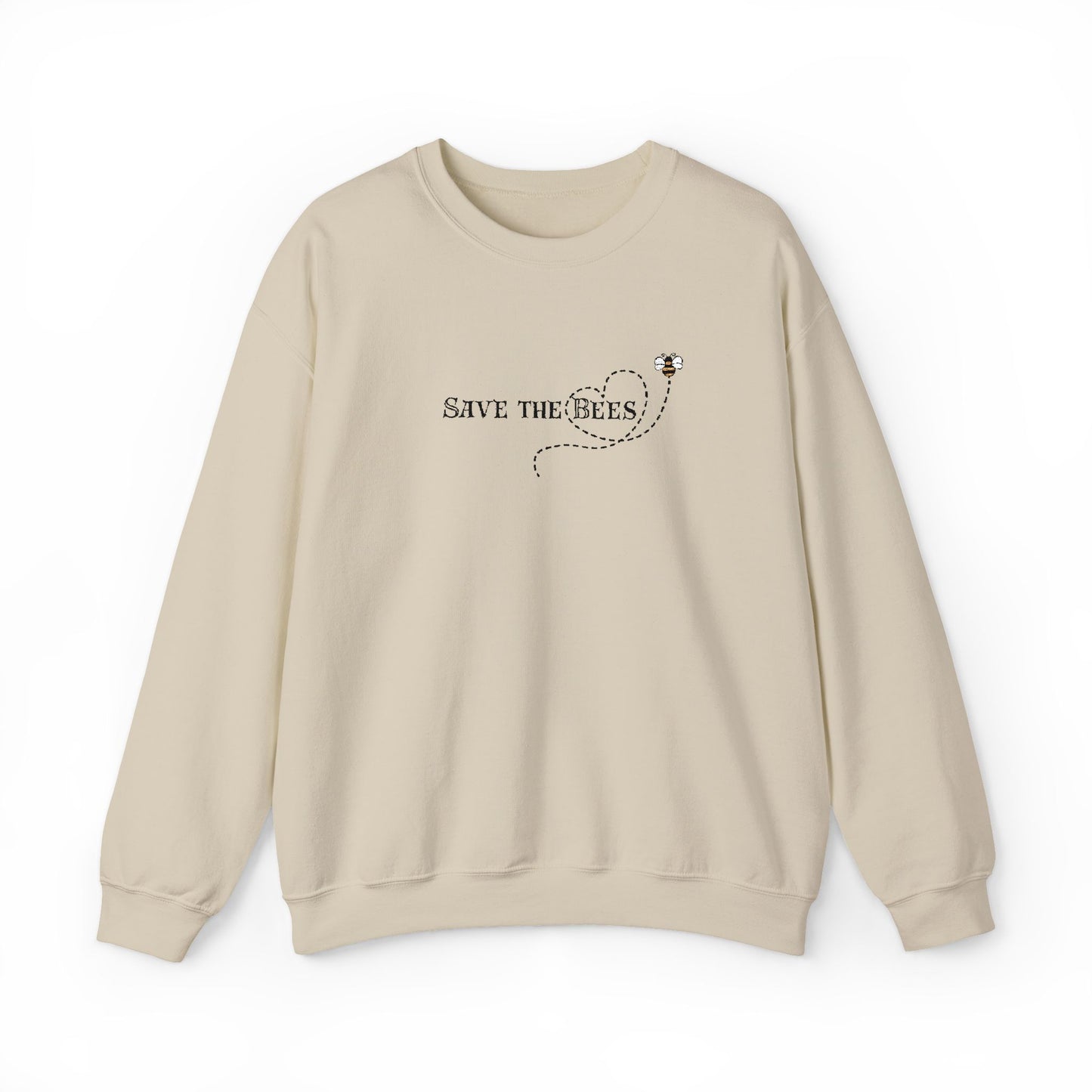 Save The Bees with Love Embroidery Sweater
