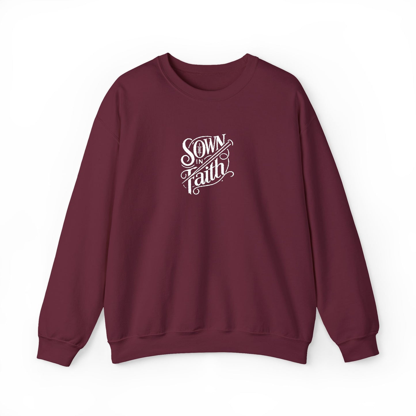 Sown in Faith Embroidered Sweater