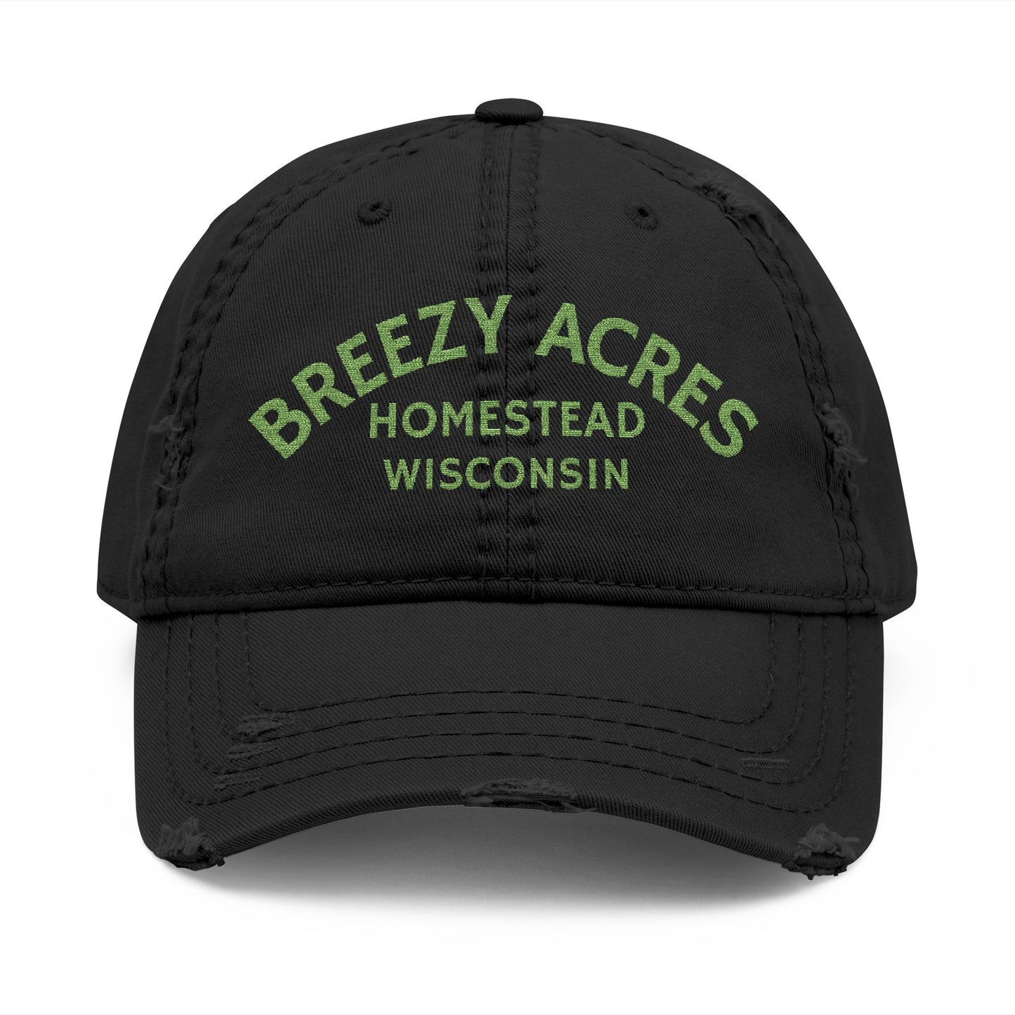 Breezy Acres Homestead Wisconsin in Embroidery