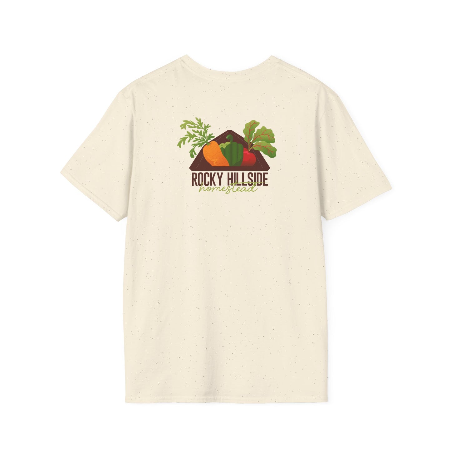 Rocky Hillside Homestead Tee Quote