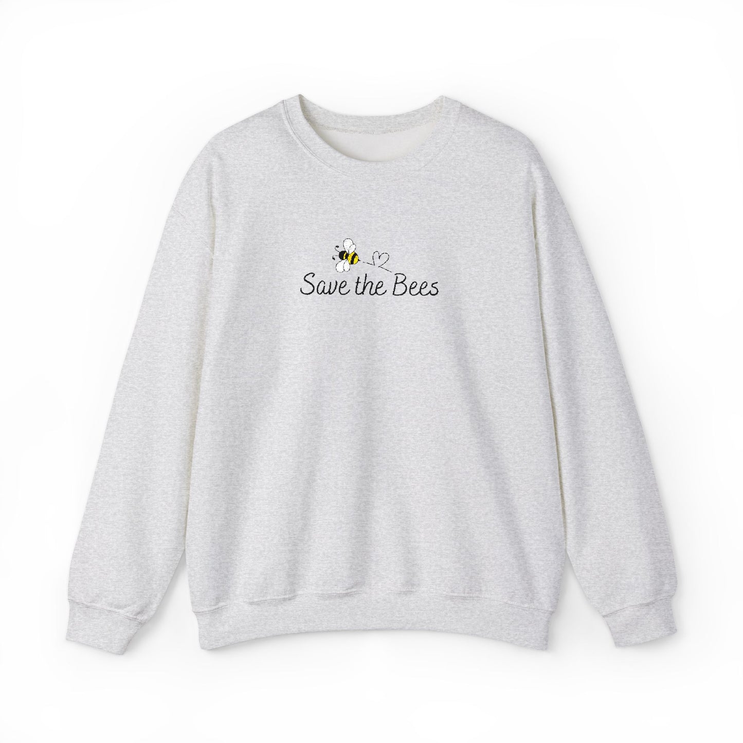 Save the Bees Please Embroidery Sweater
