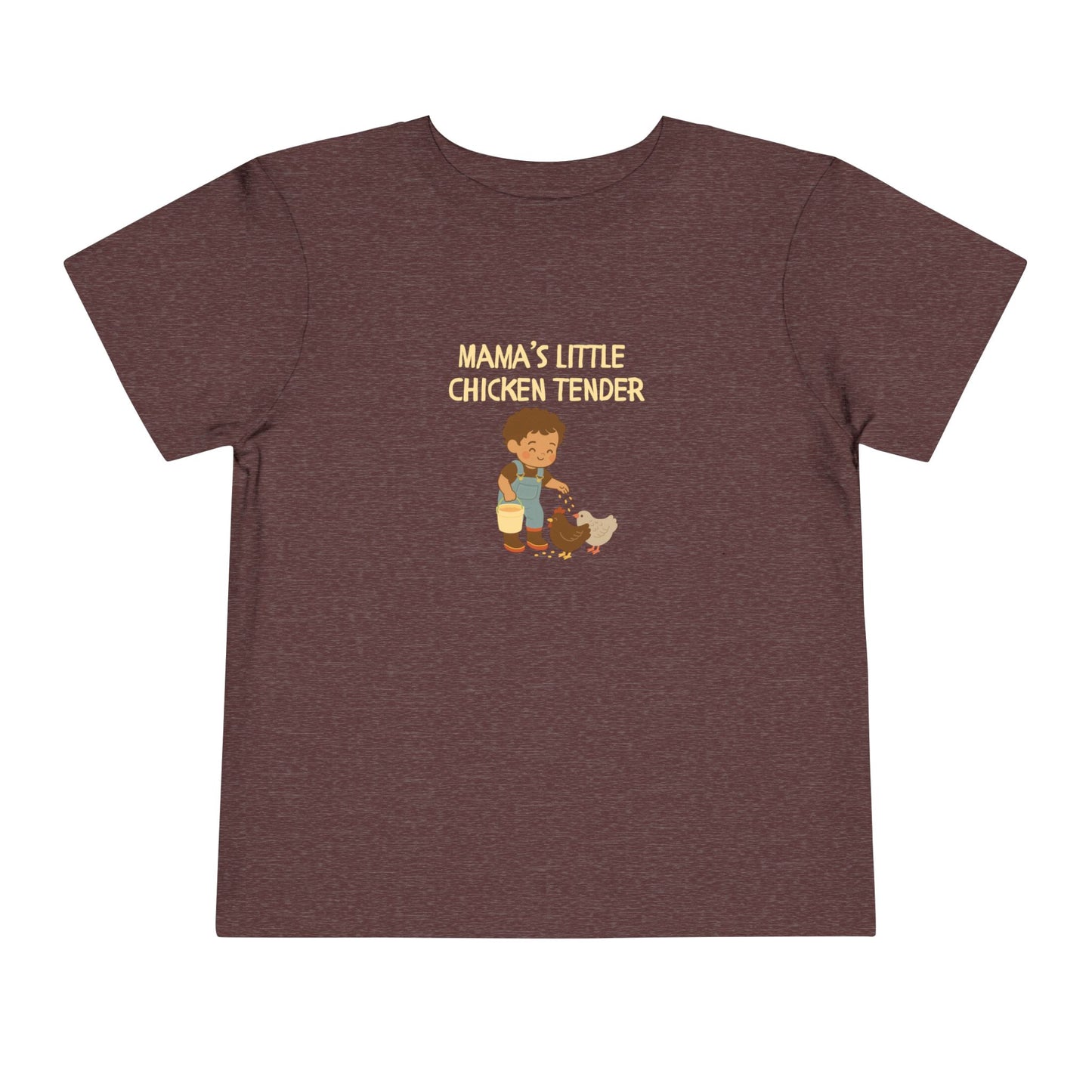 Toddler Tee - Boy Chicken Tender - Spring/Summertime Scene