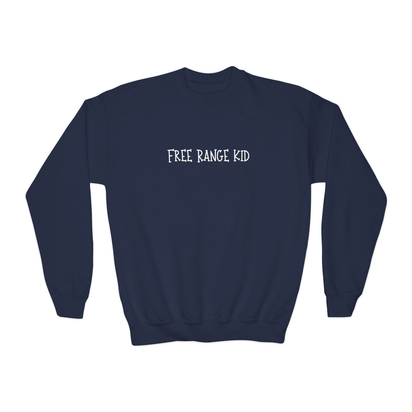 Youth Sweatshirt- Free Range Kid