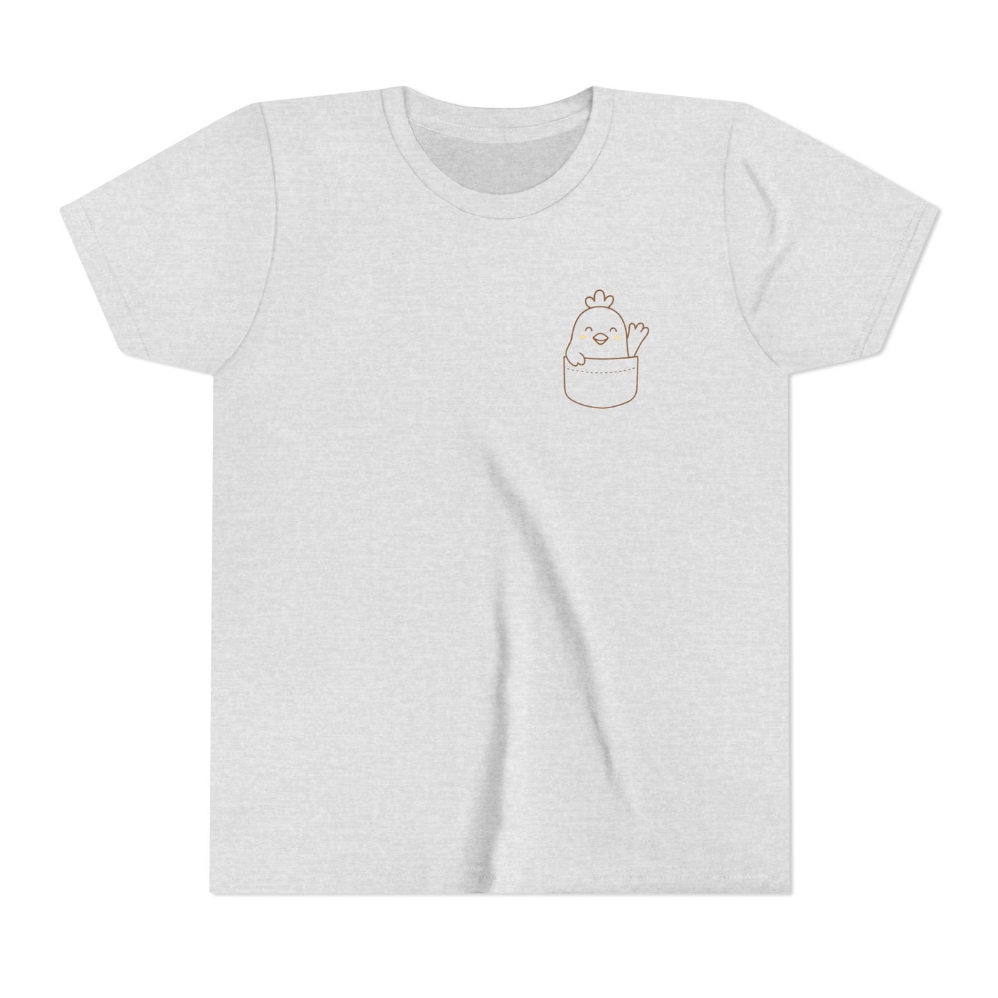 Youth Tee- Pocket Farm Pals- Chicken