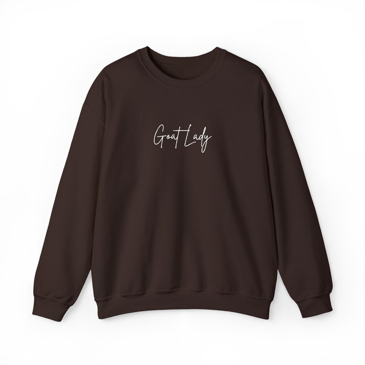 Goat Lady Embroidered Sweater