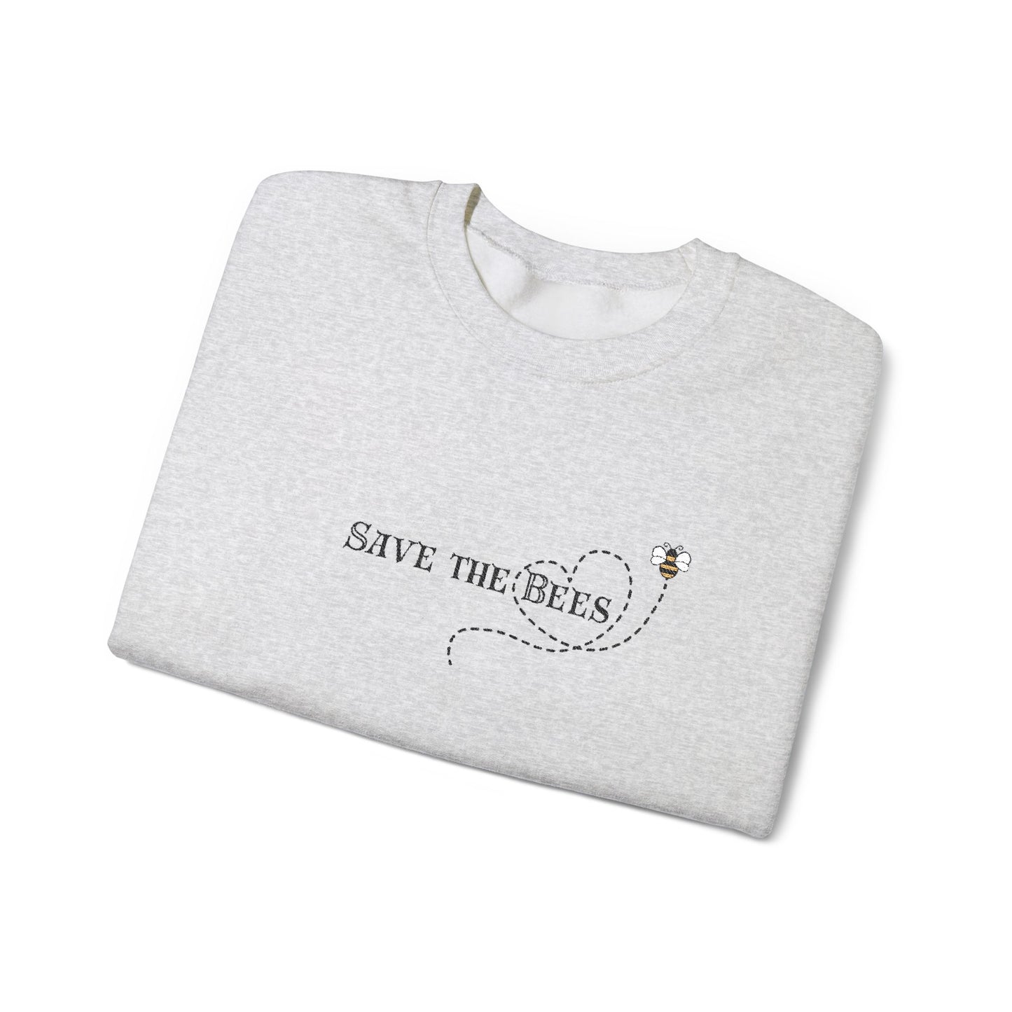 Save The Bees with Love Embroidery Sweater