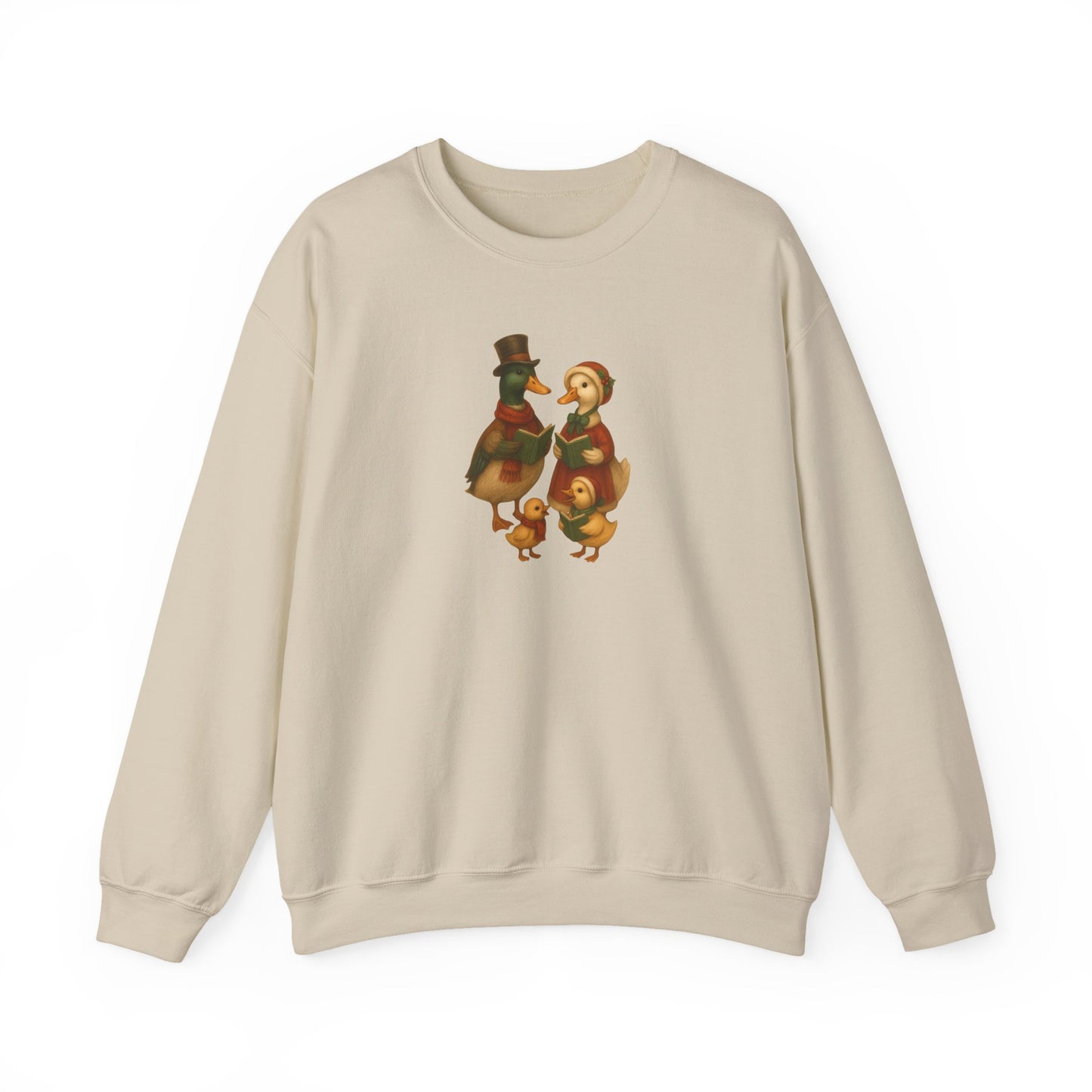 Duck Family Christmas Caroling - Sweater