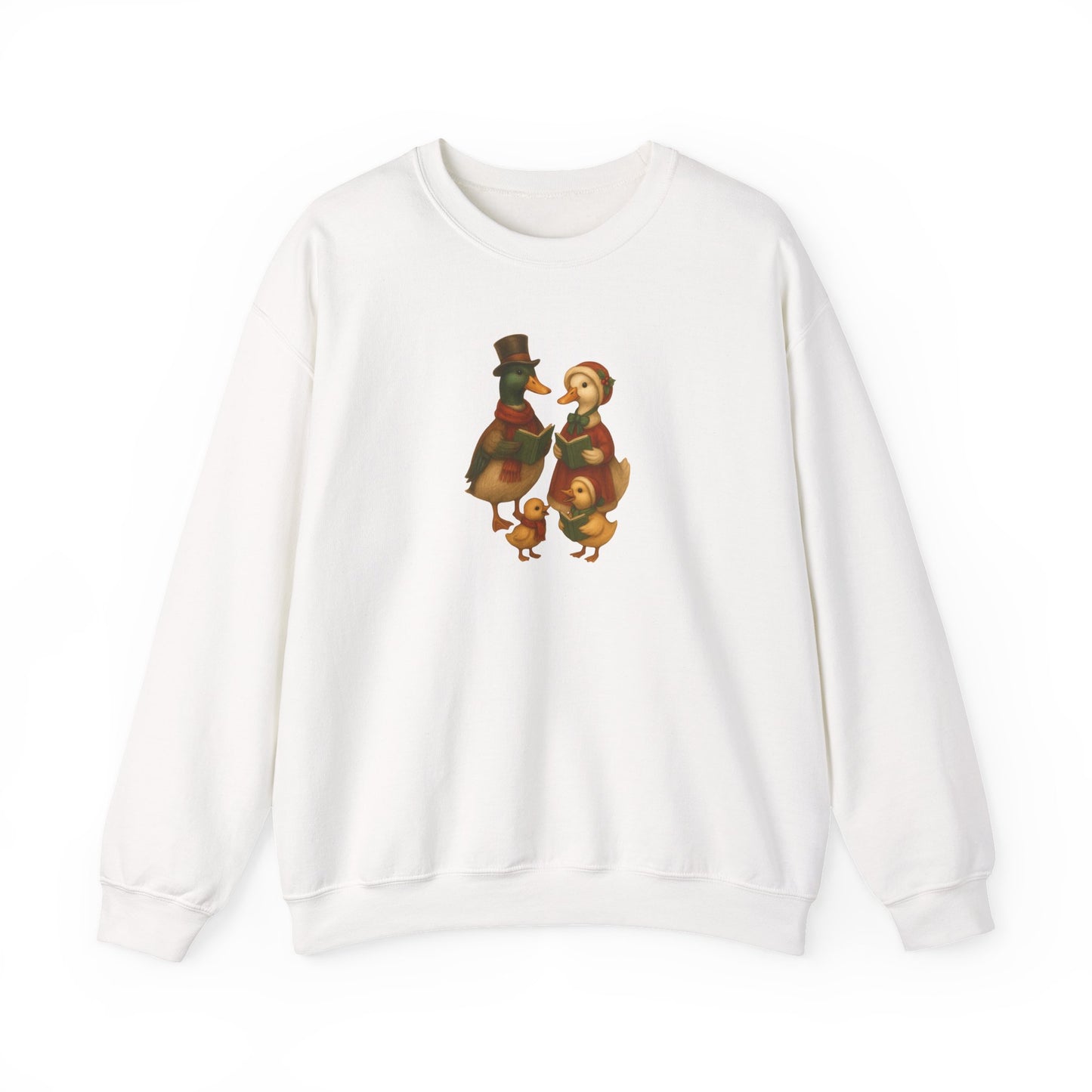 Duck Family Christmas Caroling - Sweater